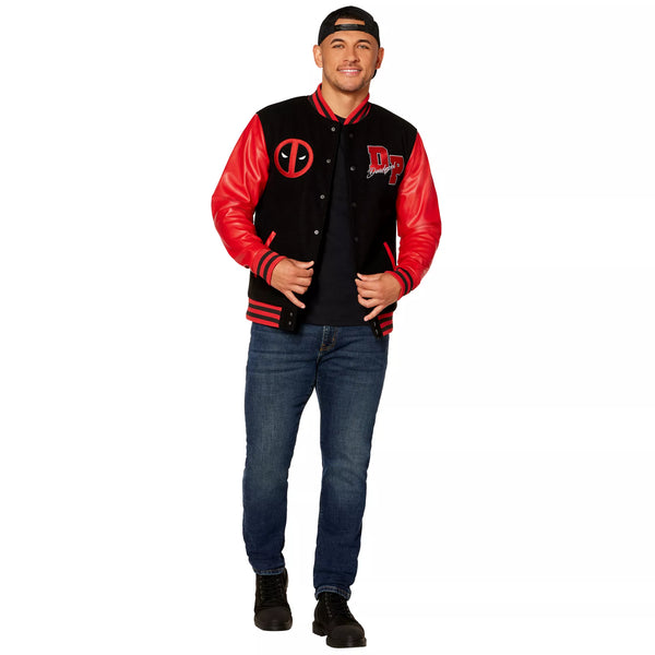 Shop Deadpool Varsity Jacket