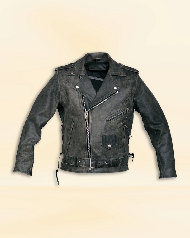 Iconic Johnny Depp Distressed Jacket in USA market