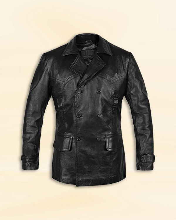 Get ready to travel through time and space in style with this iconic Doctor Who Leather Trench Coat, inspired by David Tennant's portrayal of the Doctor in German market