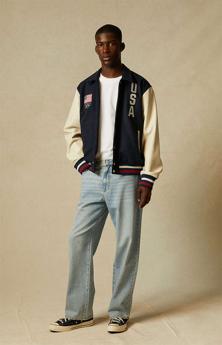 Team USA varsity jacket for Olympic games in USA