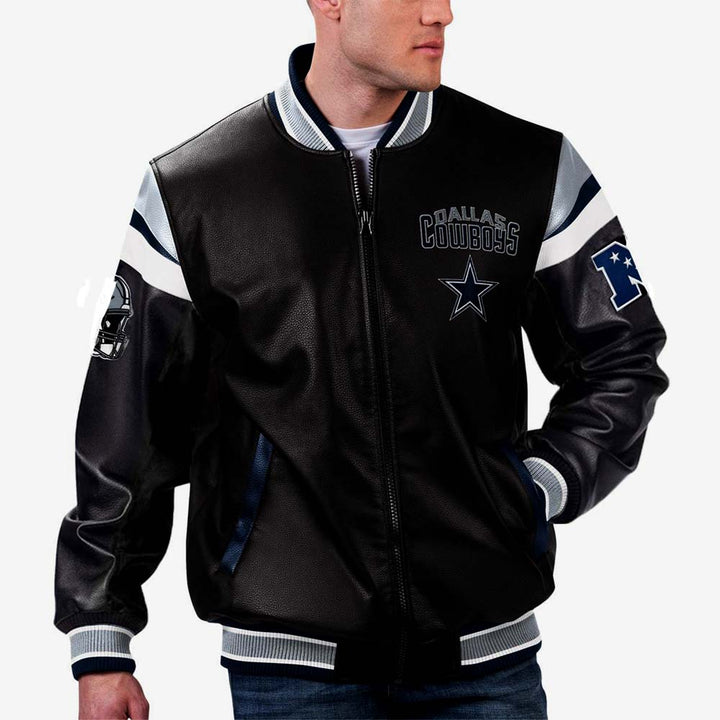 National Football League Dallas Cowboys leather jacket for men and woman in USA