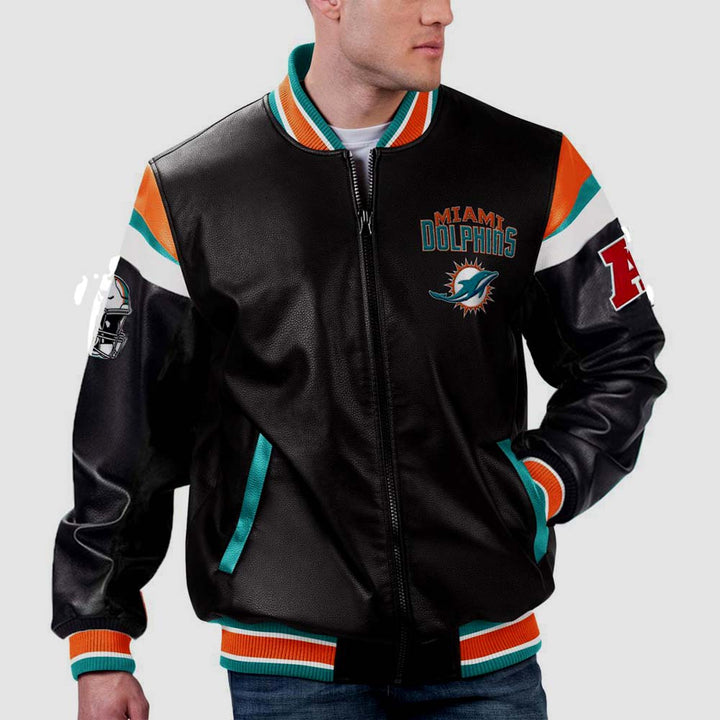 Stylish NFL Miami Dolphins jacket for men and women in USA