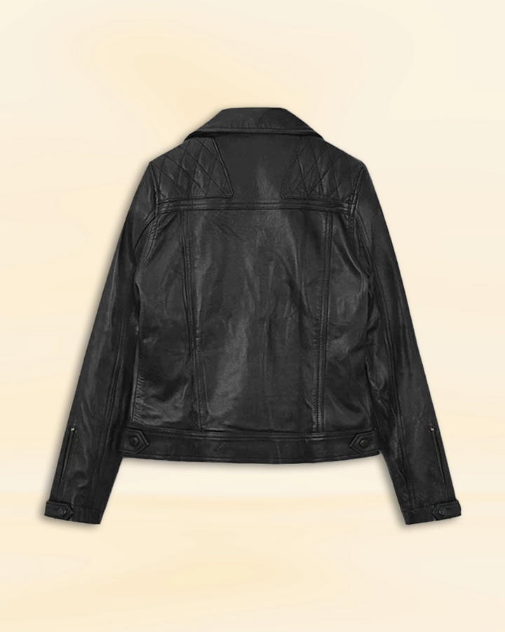 Jennifer Lawrence Red Sparrow Leather Jacket in USA market
