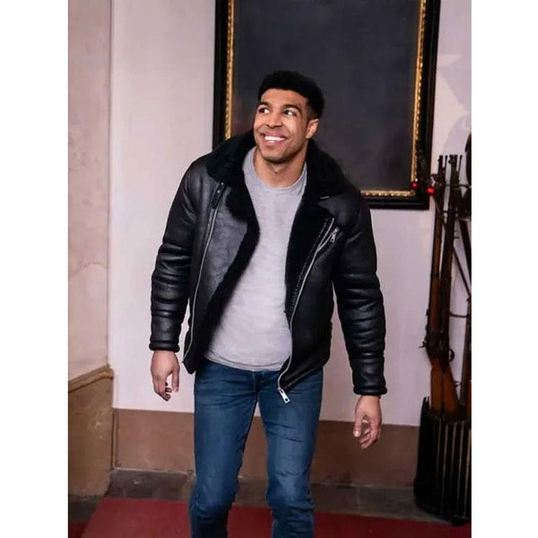 Buy 12 Dates of Christmas Chad Savage Leather Jacket