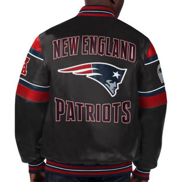 NFL New England Patriots multi leather jacket in USA