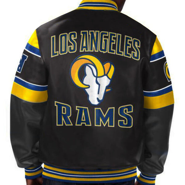 NFL Los Angeles Rams multicolor leather jacket in USA