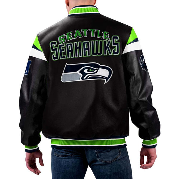 Buy NFL Seattle Seahawks Leather Jacket Men and Women