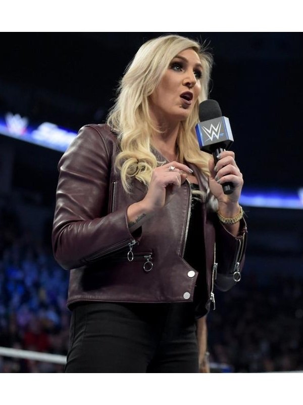 Buy WWE Charlotte Flair Leather Jacket
