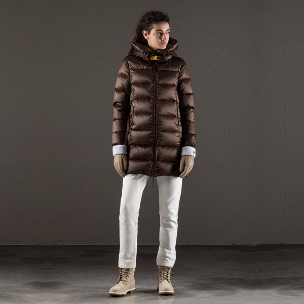Buy Women Puffer Jumper Winter leather Jacket