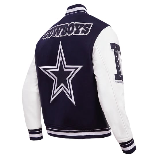 Stylish Dallas Cowboys varsity jacket for fans in USA