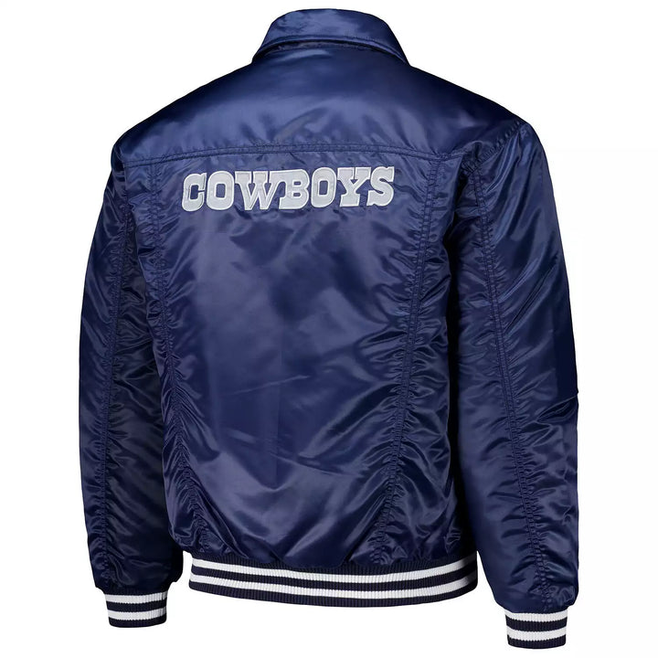 Men’s Navy Dallas Cowboys Trucker Jacket

