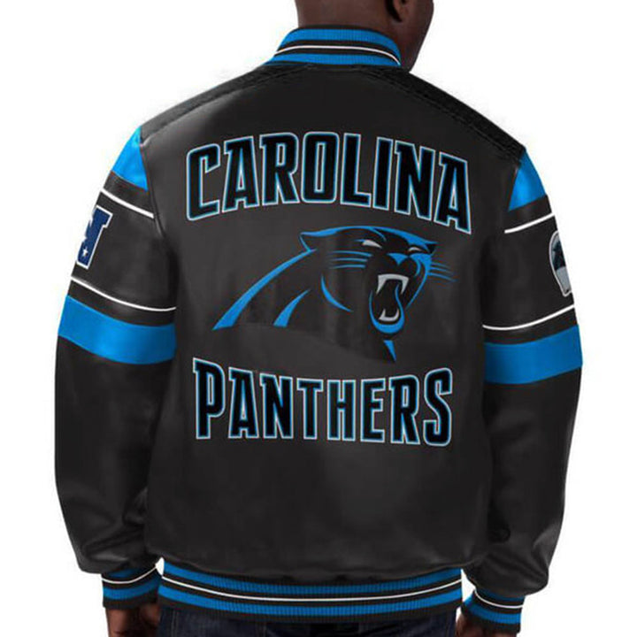 NFL Carolina Panthers leather jacket for men and women in USA
