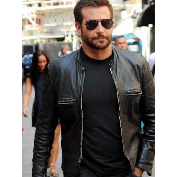 Buy Adam Jones Black Leather Jacket