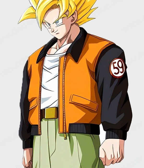 Dragon Ball Z 59 Goku Leather Jacket