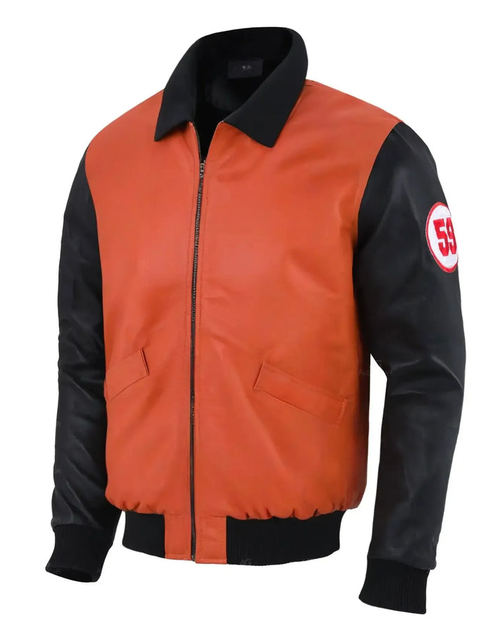 Dragon Ball Z 59 Goku Leather Jacket other Side