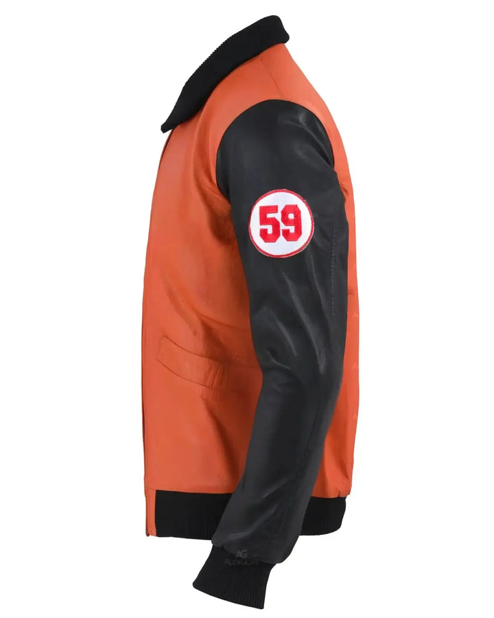 Dragon Ball Z 59 Goku Leather Jacket Right side
