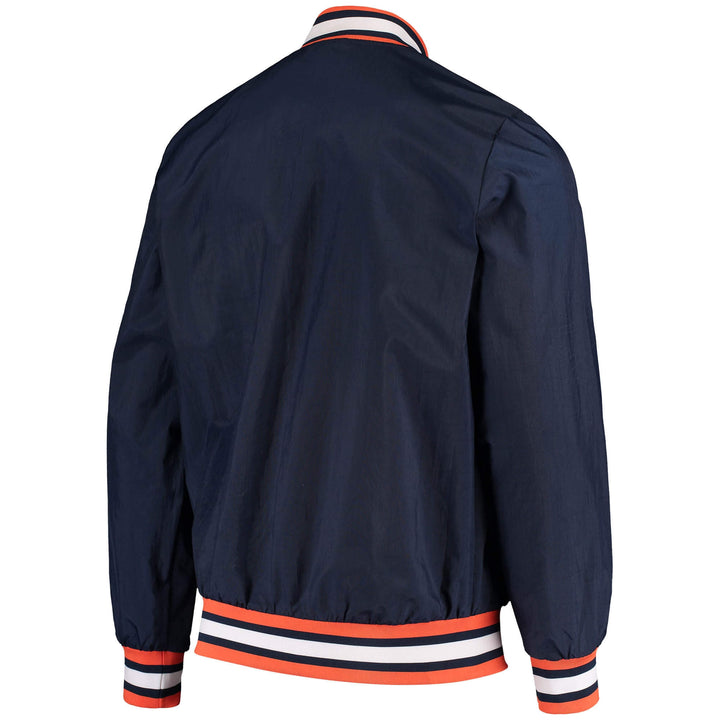 Back View NHL Houston Astros The Jett III Satin Varsity