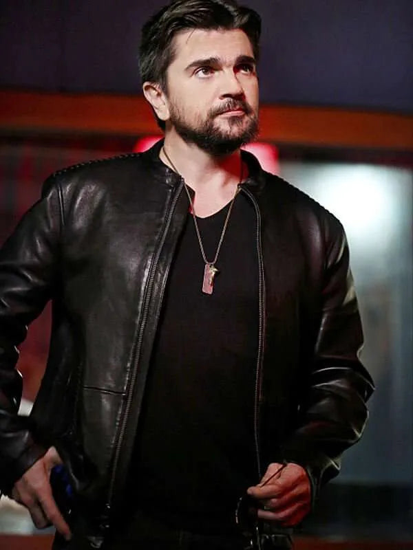 Iconic jacket worn by Juanes as Elliot Lantana in Jane the Virgin in USA