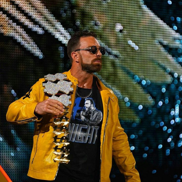 Buy WWE LA Knight Yellow Jacket