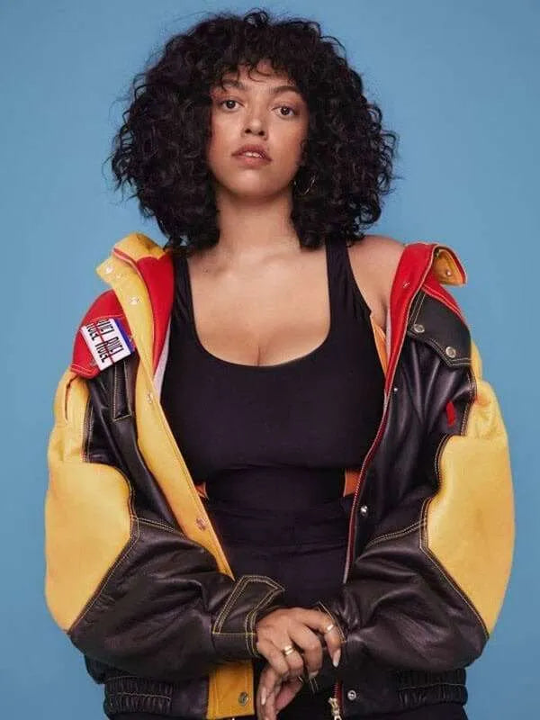 Buy Hide Out A Colors Show Mahalia Leather Jacket