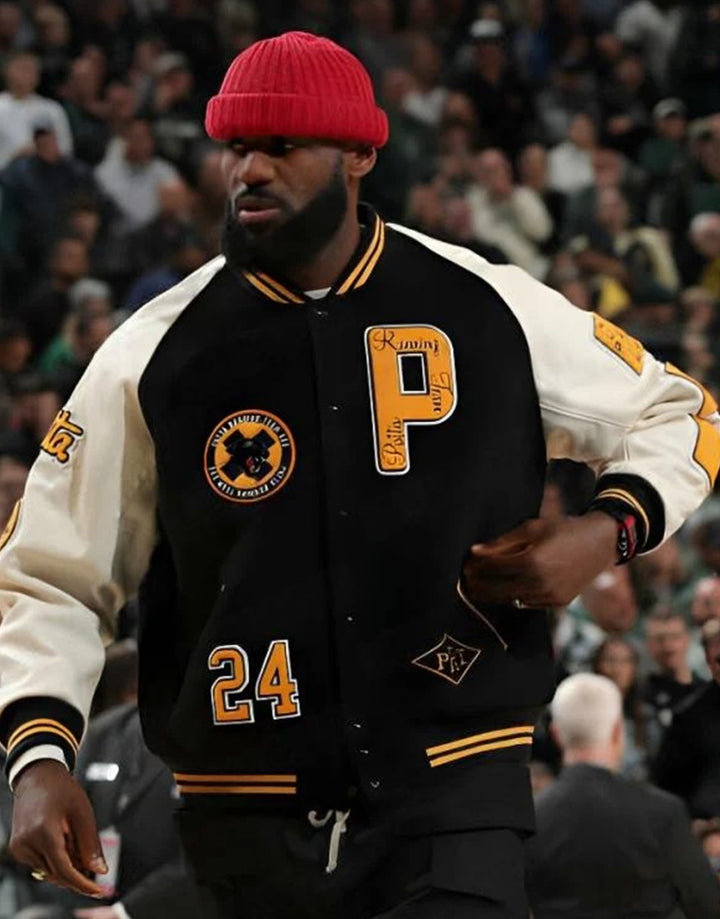 Stylish Patta Running Team jacket designed by LeBron James in USA
