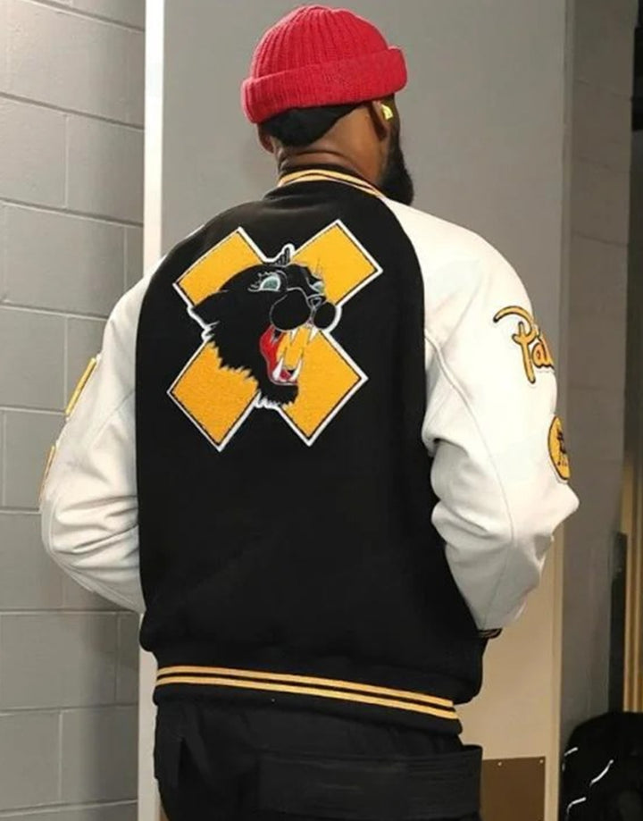 Patta Running Team jacket featuring LeBron James branding in USA