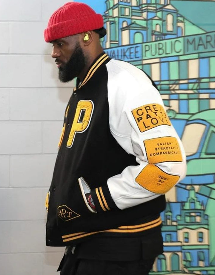 LeBron James collaboration Patta running jacket for athletes in American Style