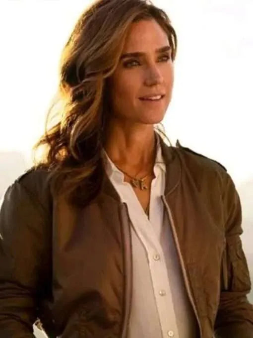 Buy Top Gun Maverick Jennifer Connelly Brown Jacket