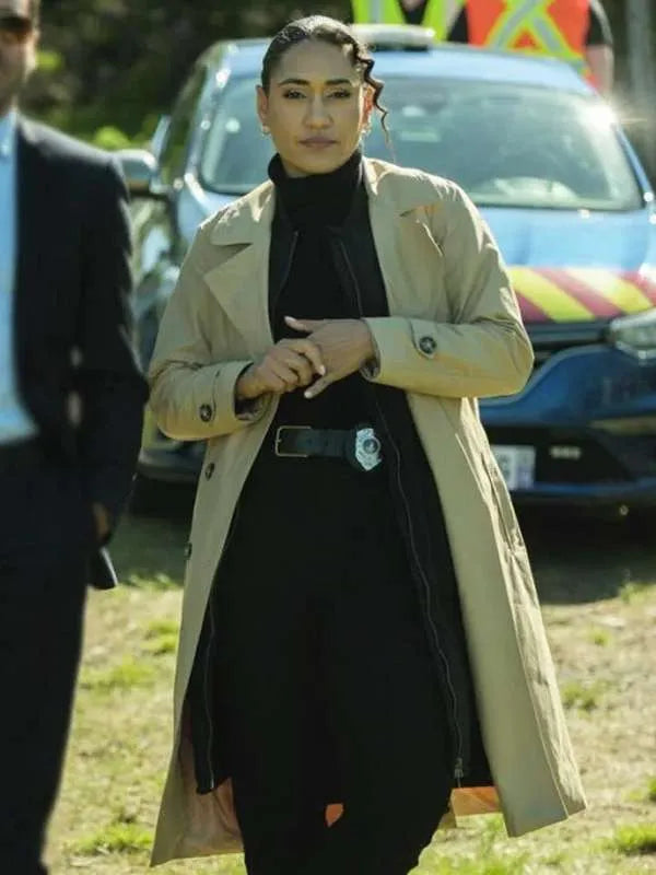 Buy Joséphine Jobert Saint-Pierre Trench Coat