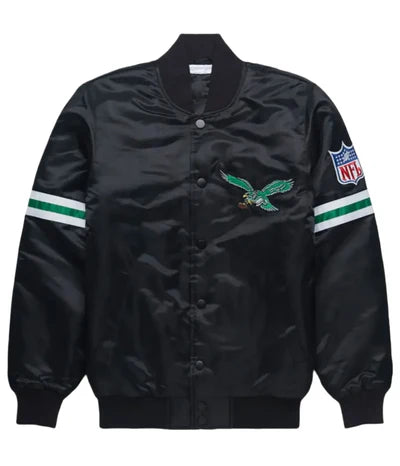 Buy NFL Philadelphia Eagles Satin Jacket for Men and Women