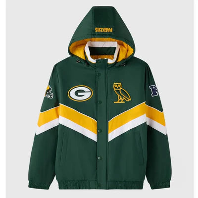 Buy NFL Green Bay Packers Satin Jacket For Men and Women
