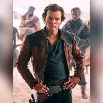 Buy Han Solo A Star Wars Story Brown Leather Jacket