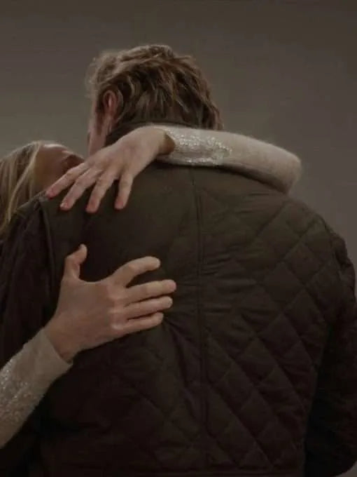And Just Like That S02 Aidan Shaw Quilted Jacket in American Style