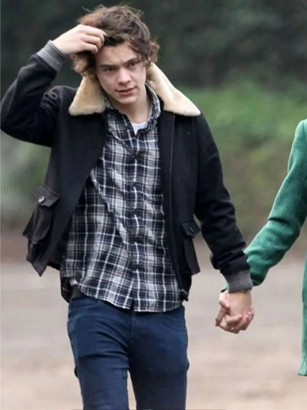 Harry Edward Styles Cotton Jacket in German Market