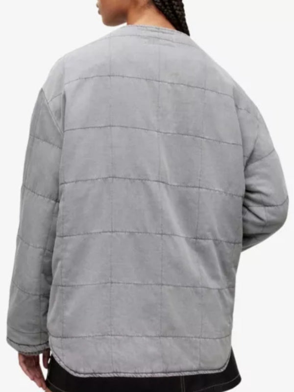 Eva Birthistle Bad Sisters S02 Grey Jacket in American Market