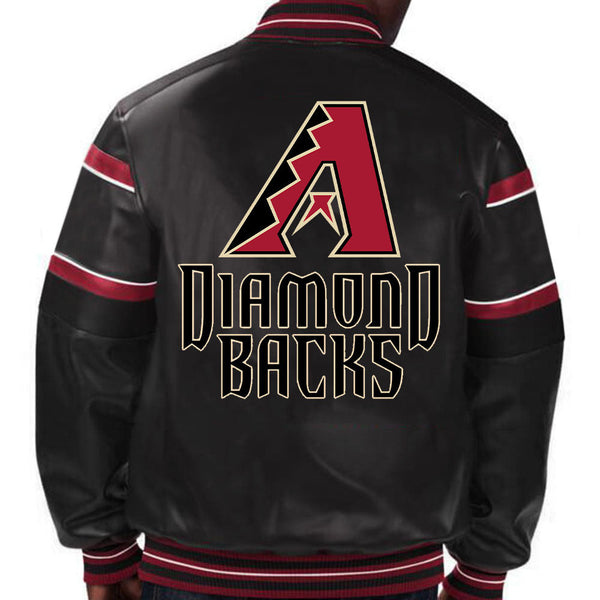 Buy MLB Arizona Diamondbacks Leather Jacket For Men and Women