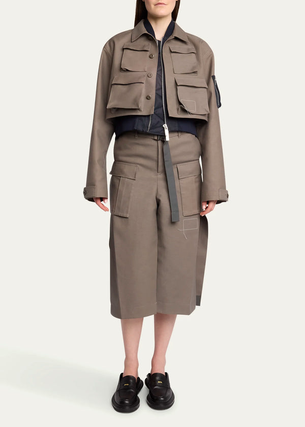 Buy Hybrid Cargo Cropped Jacket