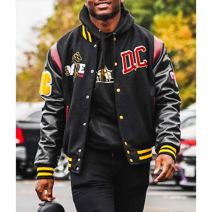 Comfortable Washington Commanders wool jacket with team logo for all fans in USA