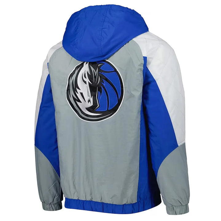 Hooded Half-Zip Mavericks Jacket Front View

