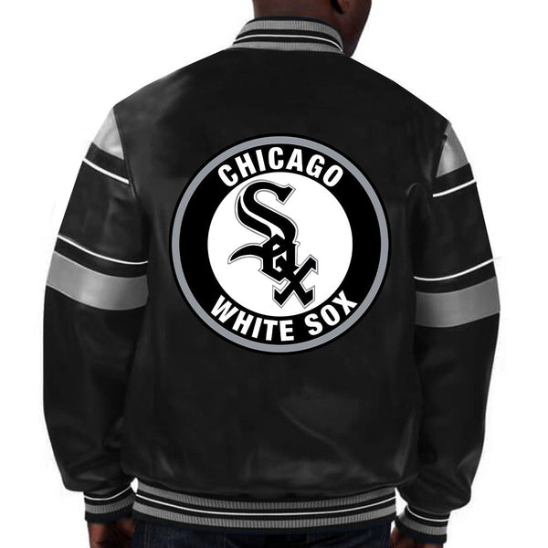 Buy MLB Chicago White Sox Leather Jacket For Men and Women