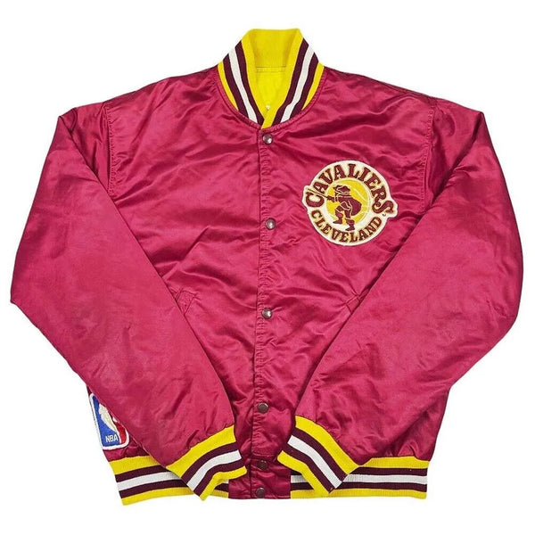 Buy NBA Cleveland Cavaliers Satin Jacket Men and Women