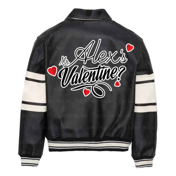 Buy Valentine Special Mr and Mrs Custom Name Leather Jacket