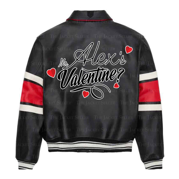 Buy Valentine Special Mr and Mrs Custom Name Leather Jacket