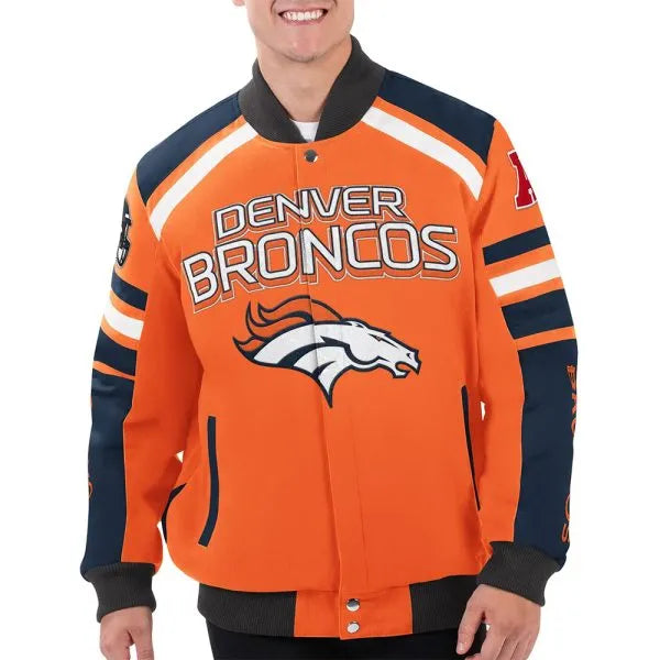 Buy NFL Denver Broncos Cotton Jacket Men and Women