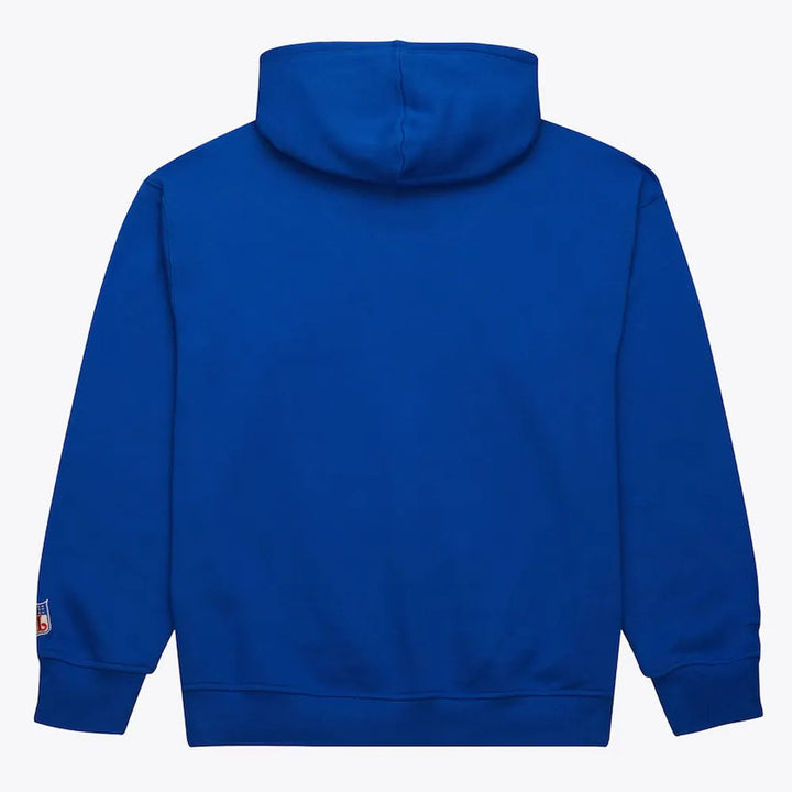 NFL Broncos royal hoodie with playoff win graphic in American Style