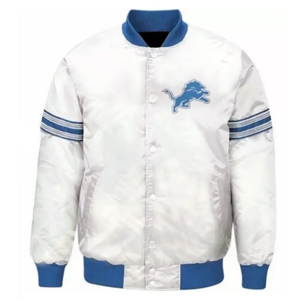 NFL Detroit Lions satin jacket with unique color for men and women in USA