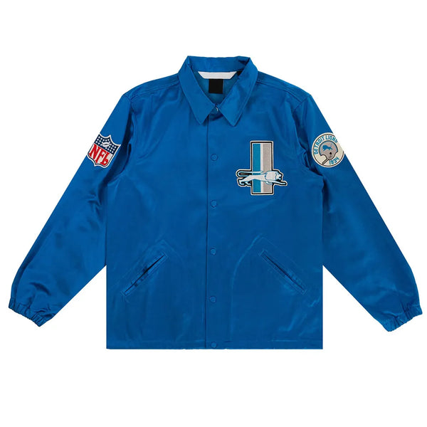 NFL Detroit Lions satin jacket for men and women in USA