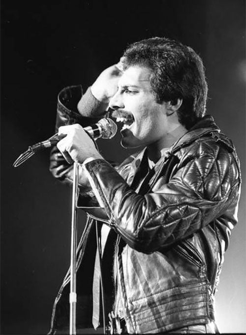 Freddie Mercury Leather Jacket Black
