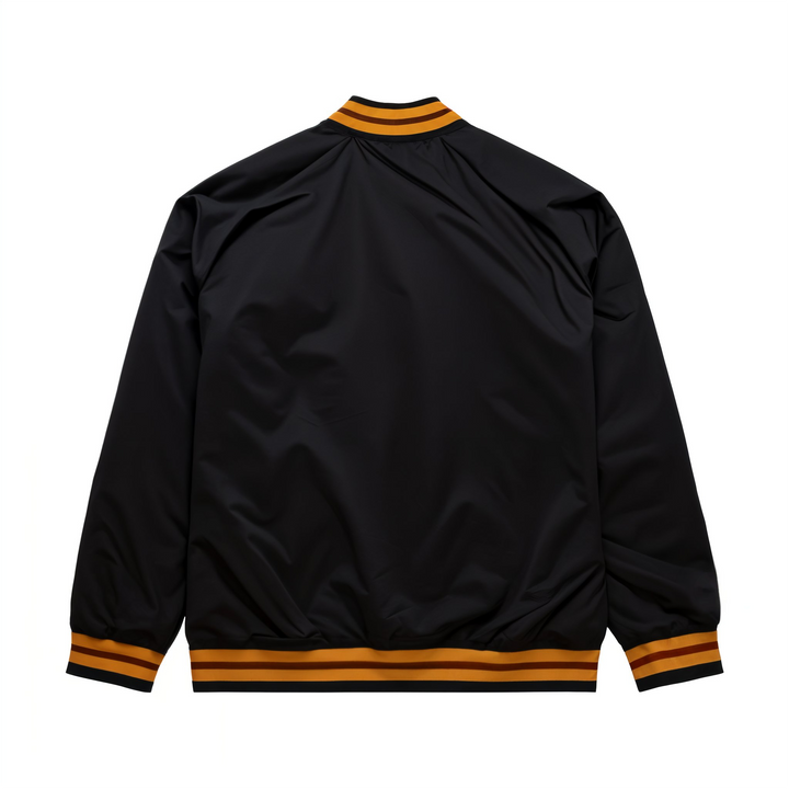 49ers glossy satin jacket

