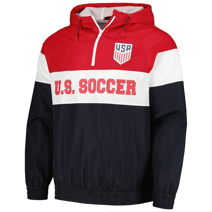 Men's Quarter-Zip Windbreaker Jacket in USA
